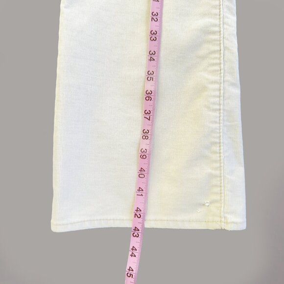 GAP Women’s Beige Bootcut Jeans Size 8L Long Stretch Cotton Blend Corduroy Pants - Picture 12 of 16